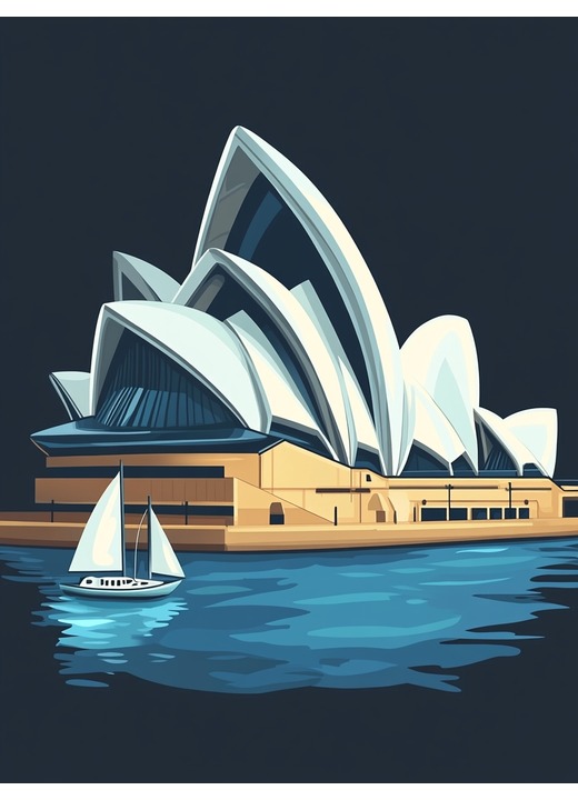 Original sydney opera house image