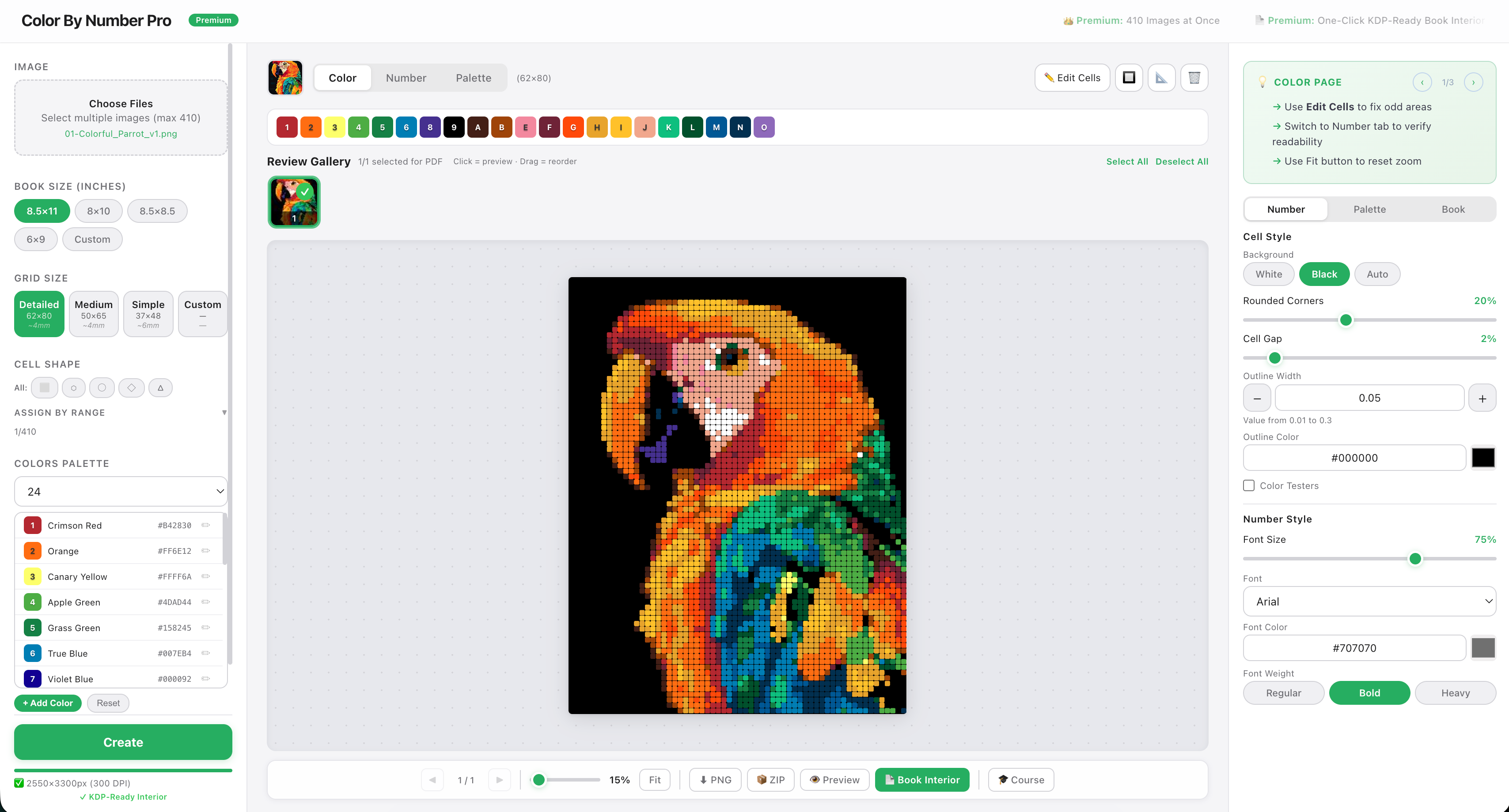 Color By Number Pro Premium — app screenshot