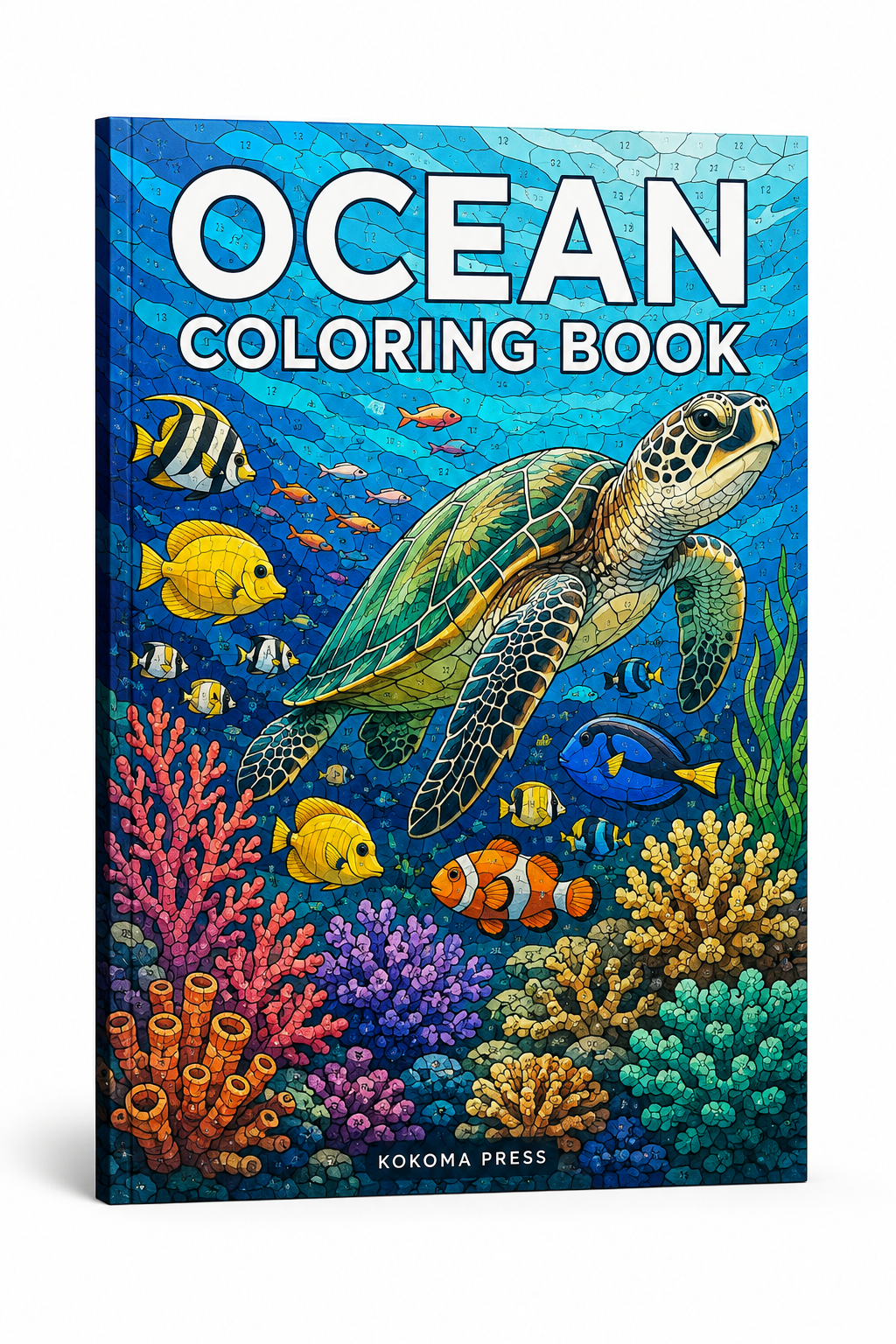 Ocean Coloring Book — cover